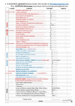 CATÁLOGO COMPLETO
